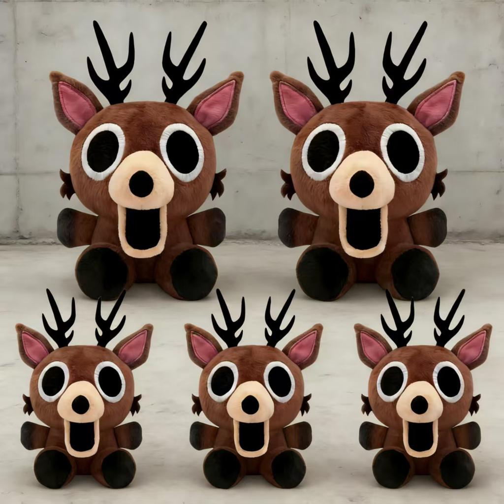 2026_Neu auf Lager 99 Nächte Hirsch Plüschtier 99 Nächte Im Wald Anime Merchandise Spielzeug Halloween Weihnachtsgeschenk#