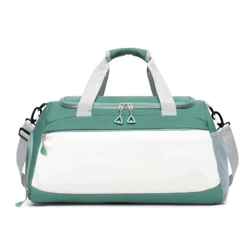 Relaxing Large-capacity Fresh Color-matching Trendy Shoulder Bag with Side Strap