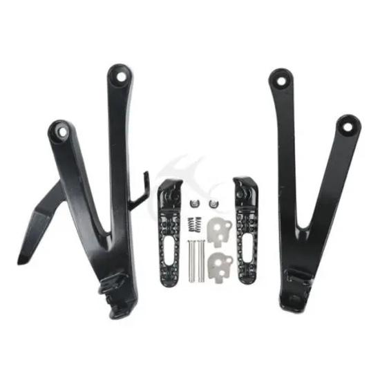 

Motorcycle Rear Footrest For Honda CBR600RR CBR 600 RR 2007-2025 Passenger Foot Pegs чорний