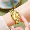 OLEVS Luxury Gold Steel Ladies Watches Fashion Casual Luminous Waterproof Quartz Women's Watches Dress Clock Reloj Mujer