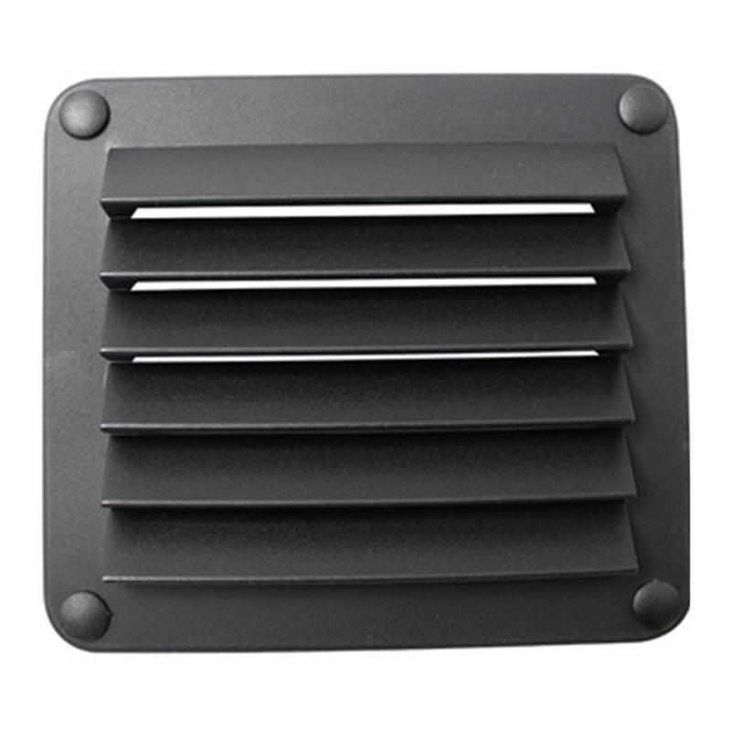 ABS Ventilation Window For Marine Cabin Motorhome Compartment Saltwater Resistant Adjustable Louver System Black White