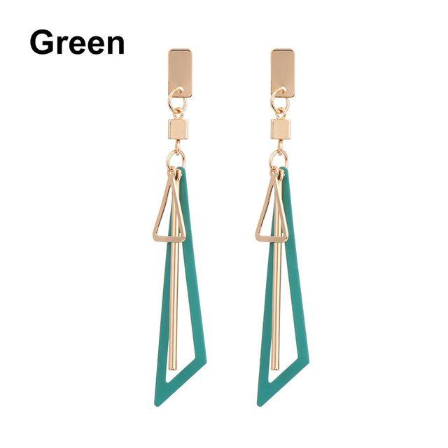 Women 'S Twist Spiral Dangle Charm Fall Earrings Jewelry Stainless Steel Long Peculiar Earrings  Trending For Teens Daily