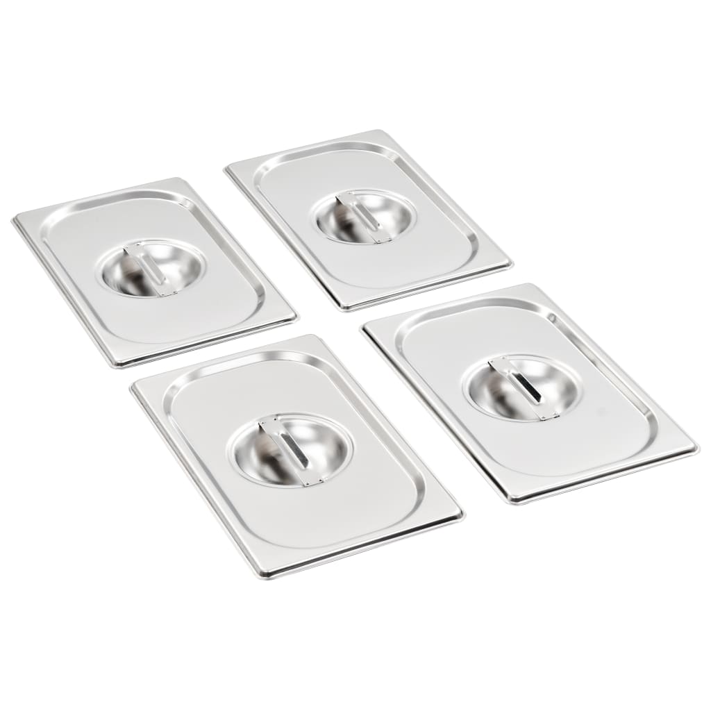 Lid for GN 1 4 container 4 pcs stainless steel