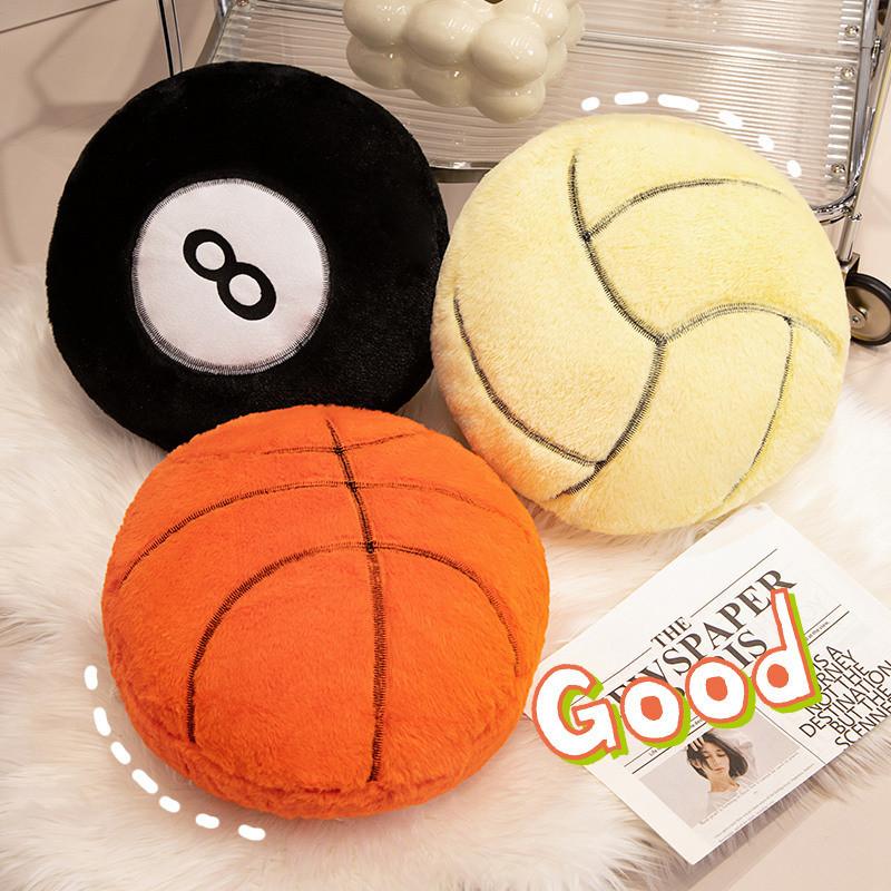 Soft And Cuddly Plush Basketball And Sports Toy For Cozy Sofa Throw Pillows Gifts For Boys