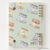 Nakabayashi Swing Logical W Ring Notebook Furukawa Shiko/Otome Time A6/Grid 5mm/80 Sheets Tea Time NW-A617-4