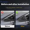 For Tesla Model Y 2025 Juniper Rear Windshield Sticker Side Spoiler Splitter Trim Triangle Louver ModelY   -2026