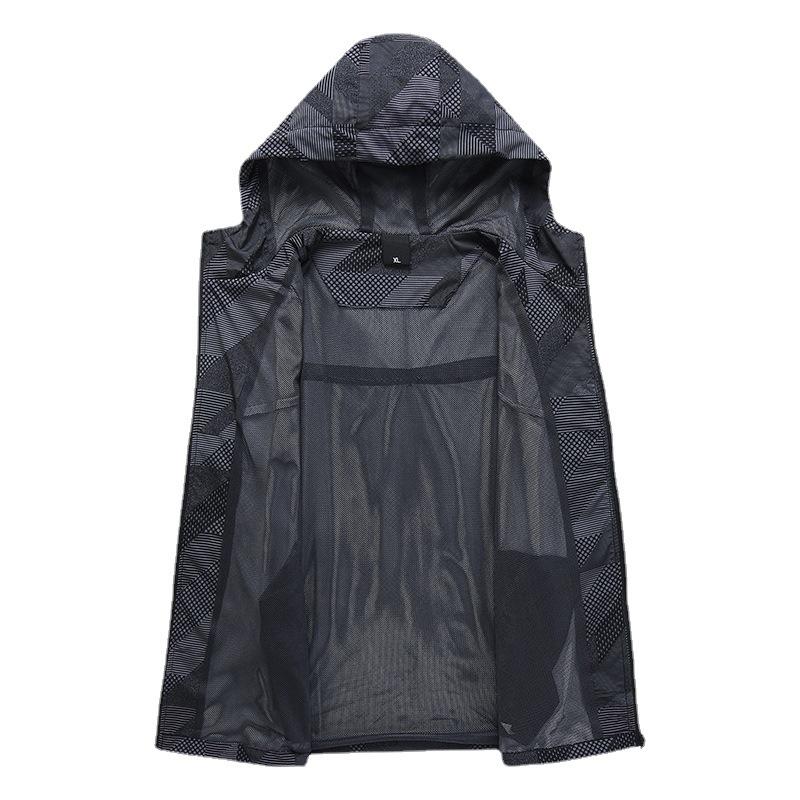 Pánská jarní a podzimní bunda Tenká ležérní bunda Větrovka Outdoorová sportovní bunda Muži