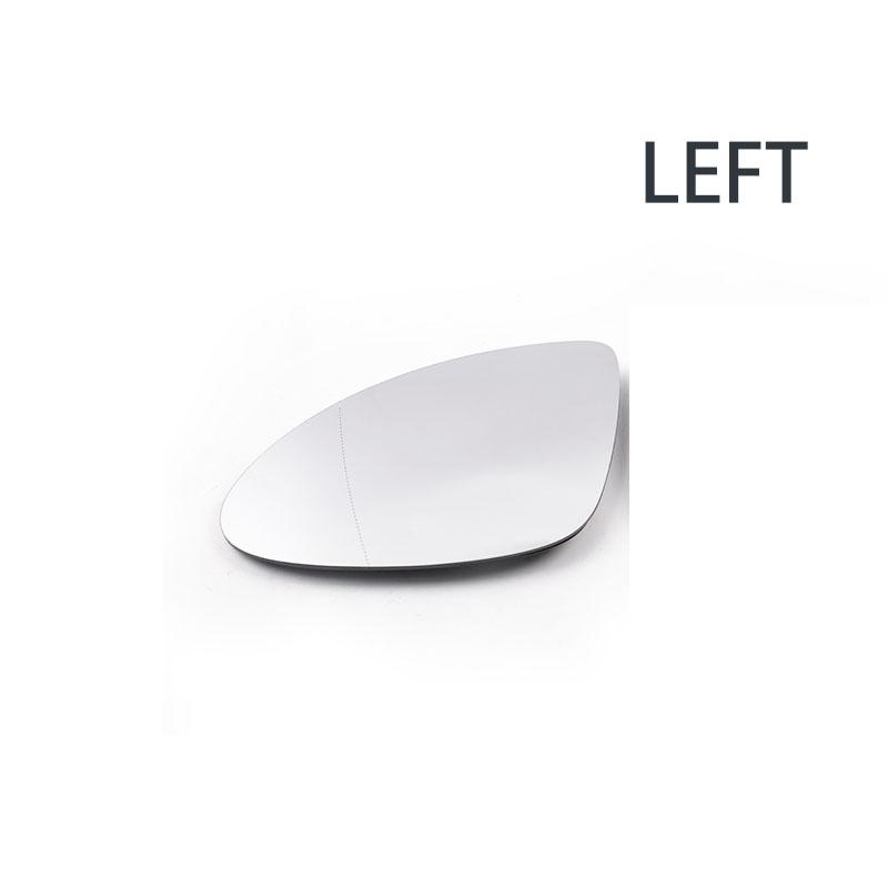Left / Right Side Heated Mirror Glass White Lens Rearview Rear View Glass For 2015 2016 2017 Porsche Cayenne Car Accessories Left