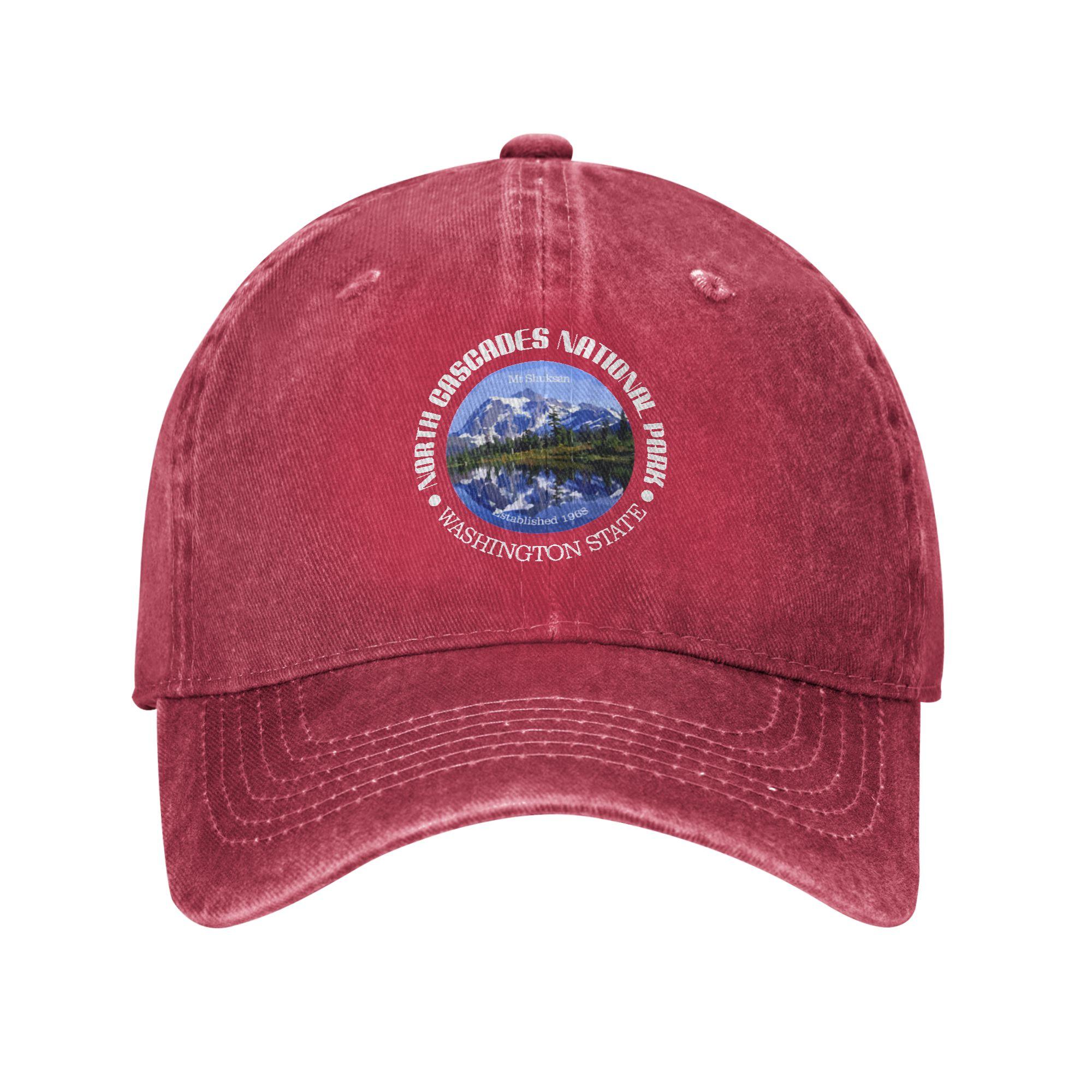 North Cascades National Park (NP) Everyday Outings Baseball cap Exquisite CraftsUnisexship Fishing Trucker Cap One Size