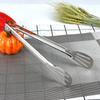 JingJingRS 304 Stainless Steel Perforated Food & BBQ Tongs