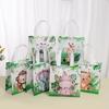 6 Stück Dschungeltier Süßigkeiten Geschenktüte Vlies Goodie Leckereientüten Kinder Safari Themen Geburtstagsparty Gastgeschenke Babyparty Deko Zubehör
