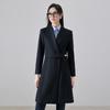 Women's Professional Padded Woolen Uniform Coat