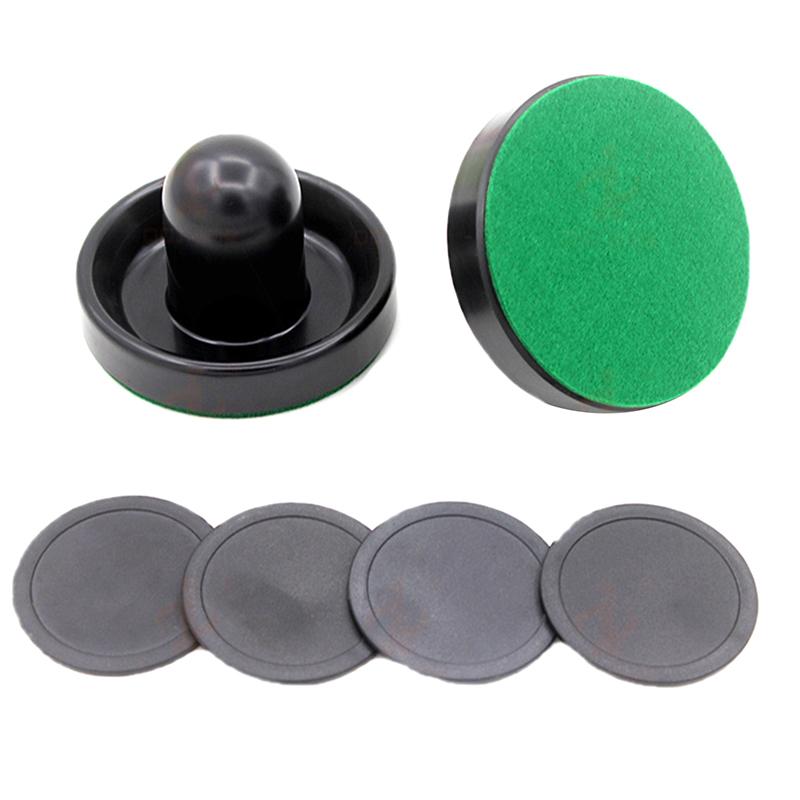 8Pcs/Set Standard Plastic 60Mm Strikers Air Hockey Pushers And Pucks Replacement For Game Tables Goalies Accessories