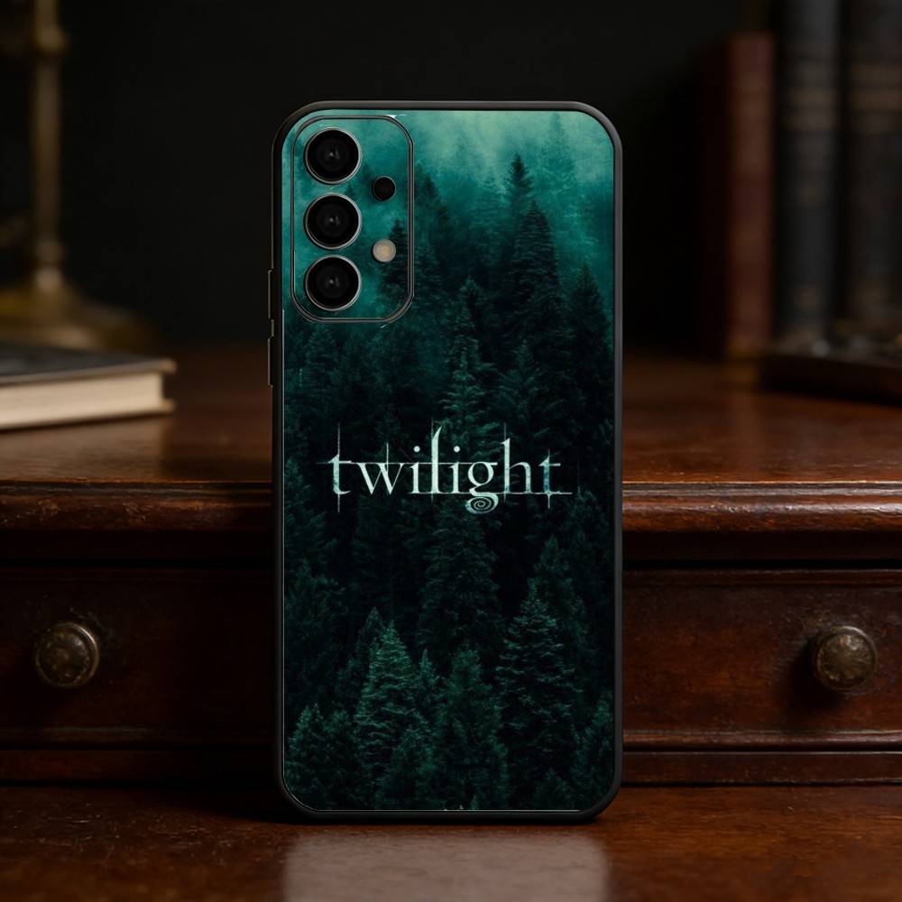 T-Twilight TV Series phone Case For Samsung S25,24,21,22,23,30,Ultra,20,Plus,Fe,Lite,Note Soft Black Cover