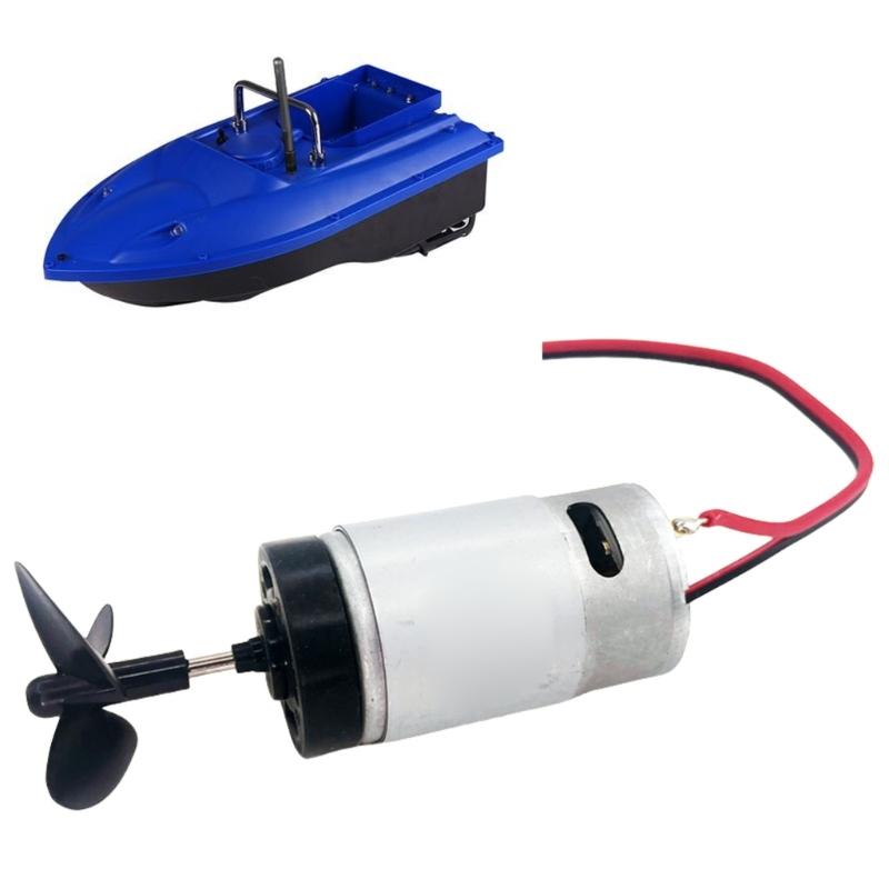 Schnelle Geschwindigkeit 12V Elektrischer Boots-Trollingmotor Propeller für Köderboote, Hohe Schubkräfte und Schnelle Beschleunigung