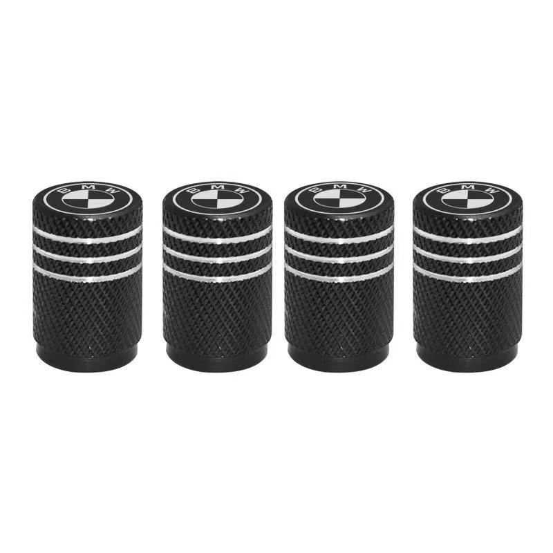 4PCS Car Wheel Tire Valve Stem Caps Decorative Auto Exterior Accessories For BMW E36 E39 E46 E60 E90 E90 F01 F10 F30 E93 G01 G20 RF6
