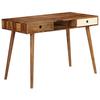 vidaXL Bureau 110 X 55 X 76 Cm Bois Solide De Sesham