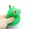 Funny Eyeball Burst Squeeze Toy Green Eye Caterpillar Pinch Toys Adult Kids Stress Relief Fidget Toy Creative Decompression Toy