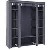 Multi-Layer 10-Grid Portable Non-Woven Fabric Wardrobe