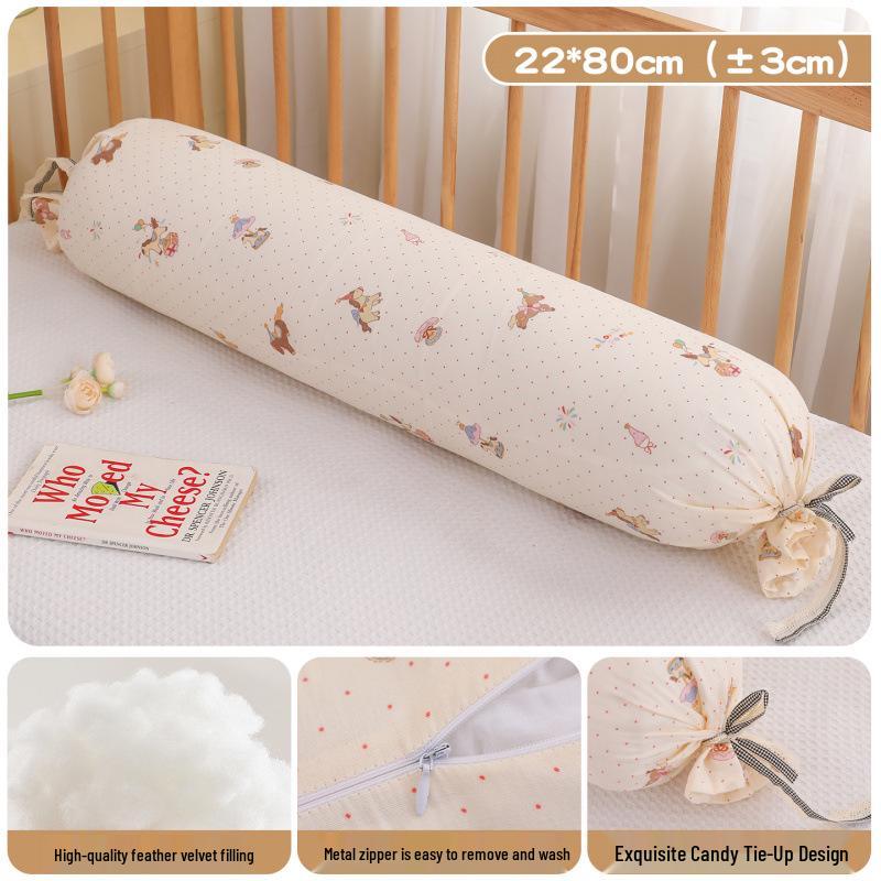 2026 All-Cotton Double Layer Gauze Side Sleeper Pillow - Lumbar, Soothing, Pregnancy, and Support Pillow
