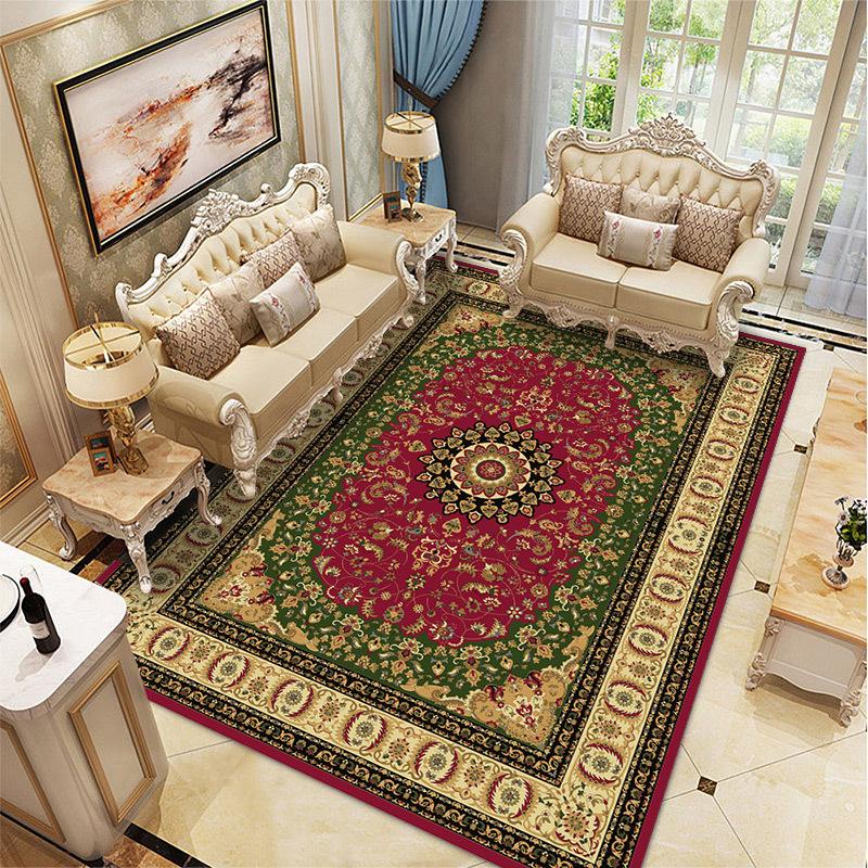 Persian Carpet Living Room Bedroom Home Sofa Tea Table Floor Mat Bedside Mat
