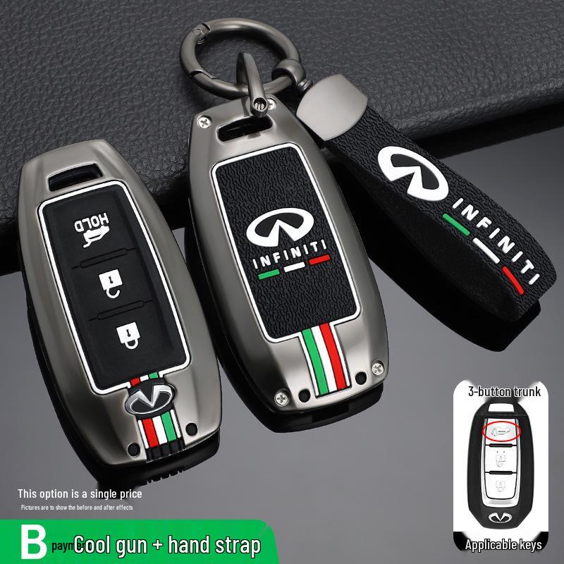 Infiniti Q50L/QX50/QX60 Q70 Key Cover: Fits Second-Gen G25 Models.