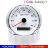85MM Petrol Diesel Engine Tachometer Sensor RPM Gauge REV Counter 3000RPM with Digital Hourmeter 7 Color Light Optional 12V24V