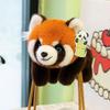 New Style Velvet Raccoon Plush Toy Cute Little Raccoon Girl Gift Girl Bag Doll