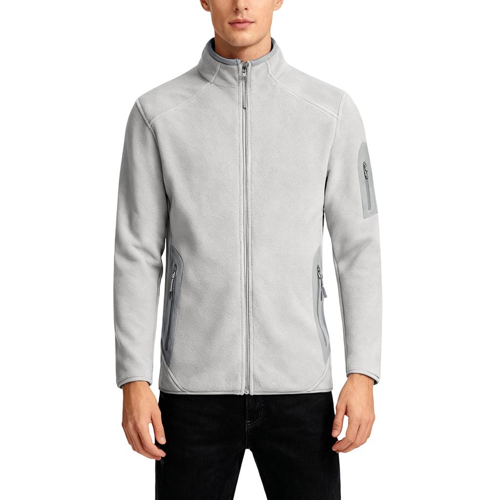 Pánská fleecová kolekce Bunda Kabát Kompozitní fleece Udržuje teplo Móda Outdoor