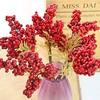 Red Berry Small Olive Branch Simulation Flower Arrangement Home Christmas Interior Decoration Flowers