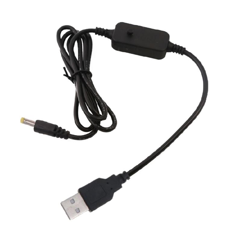 

Кабель з регульованою напругою Універсальний QC3.0 USB до DC5-12V DC5521/5525/35135/4017 Регулювання живлення для динаміка маршрутизатора 4017