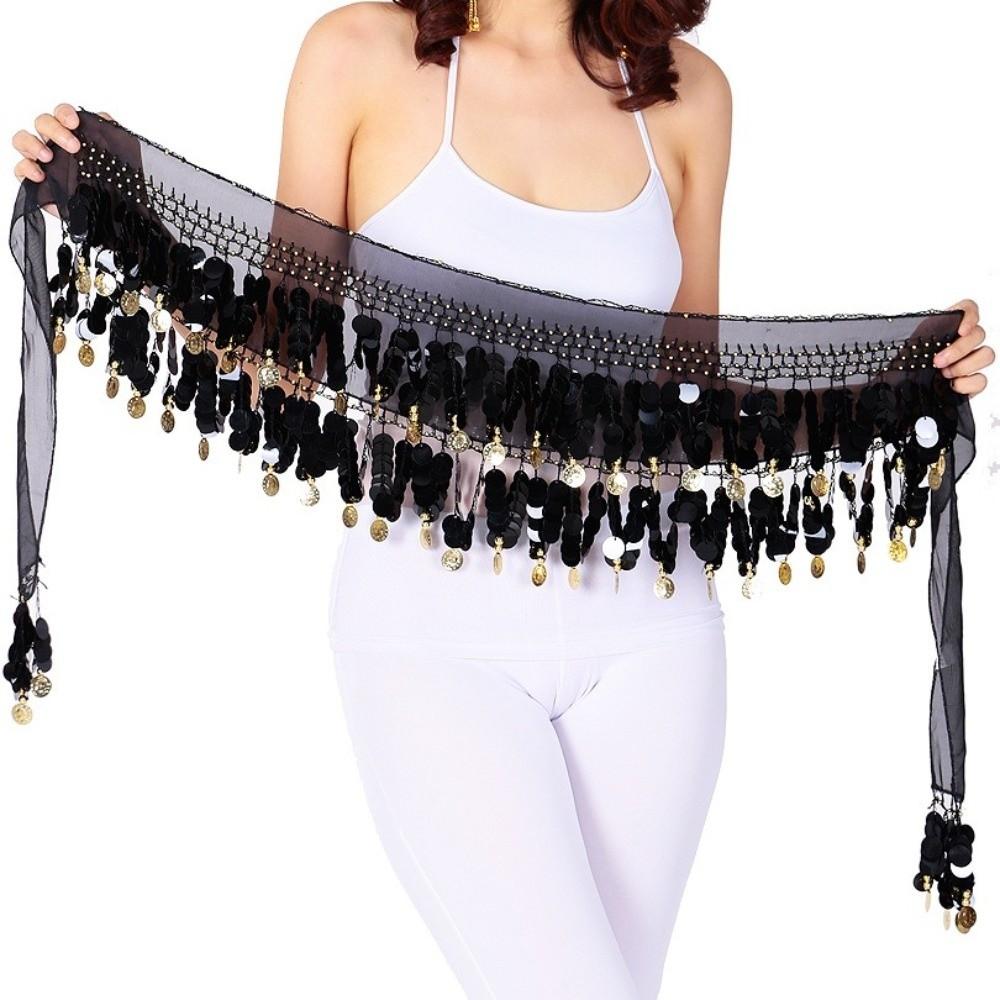 Tassel Women Belt Skirt Belly Dance Belt Waist Chain Fashion Hip Scarf  Show Costumes
