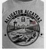 Animal Alligator Alcatraz Everglades Florida Border Patrol T-shirt