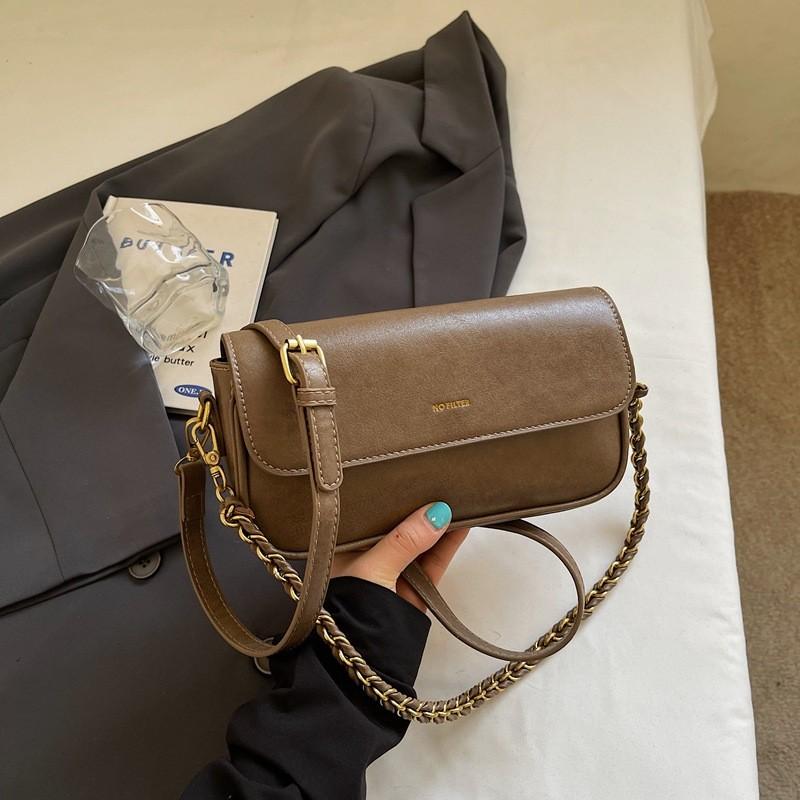 IELGY Ladies Messenger Bag Autumn Winter All-Match Fashion Casual One-Shoulder Underarm Small