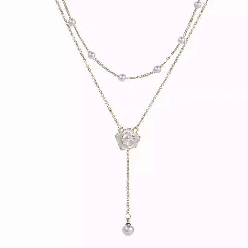 Clavicle Chain Light Luxury Premium Neck Chain Pendant Broken Silver