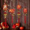 Good Fortune New Year Hanging Ornaments Get Rich Chinese Lucky Pendant  Party Decorations
