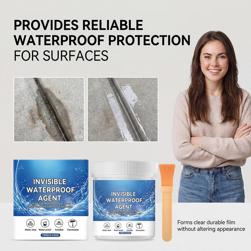 Invisible Waterproof Agent Transparent Sealing Coating Leak-Free Sealant Super Strong Leak Proof Sealant Wall Crack Repair Glue