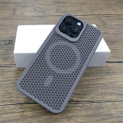 Luxusní odvod tepla pro magnetický kryt Magsafe pro iPhone 16 15 14 Plus 13 12 11 Pro Max Chladicí prodyšný kryt pro bezdrátové nabíjení