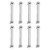 Invisible Earring Piercing Earrings Ball Nose Studs Pins Bone Piercing Jewelry for Women and Girls Male/Female Ear Studs