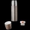 ZhiYue Hammered Titanium Insulated Tea Mug