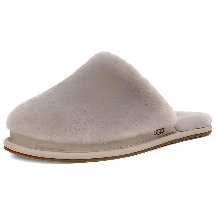 UGG Fashionable Comfortable Simple Open-Toe Slippers Women Slippers Volcanic-Rock 1167990-PMC