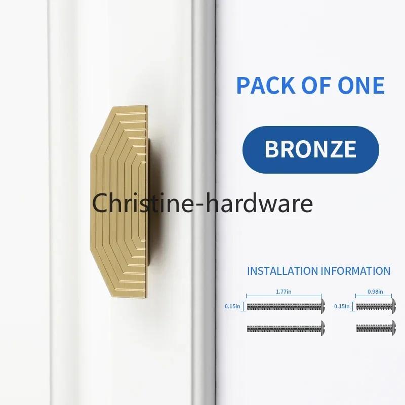 

Closet Door Handle New Chinese Half Round French Drawer Cabinet Bathroom Cabinet Handle Pair Brushed Gold Brass Color 1pcs