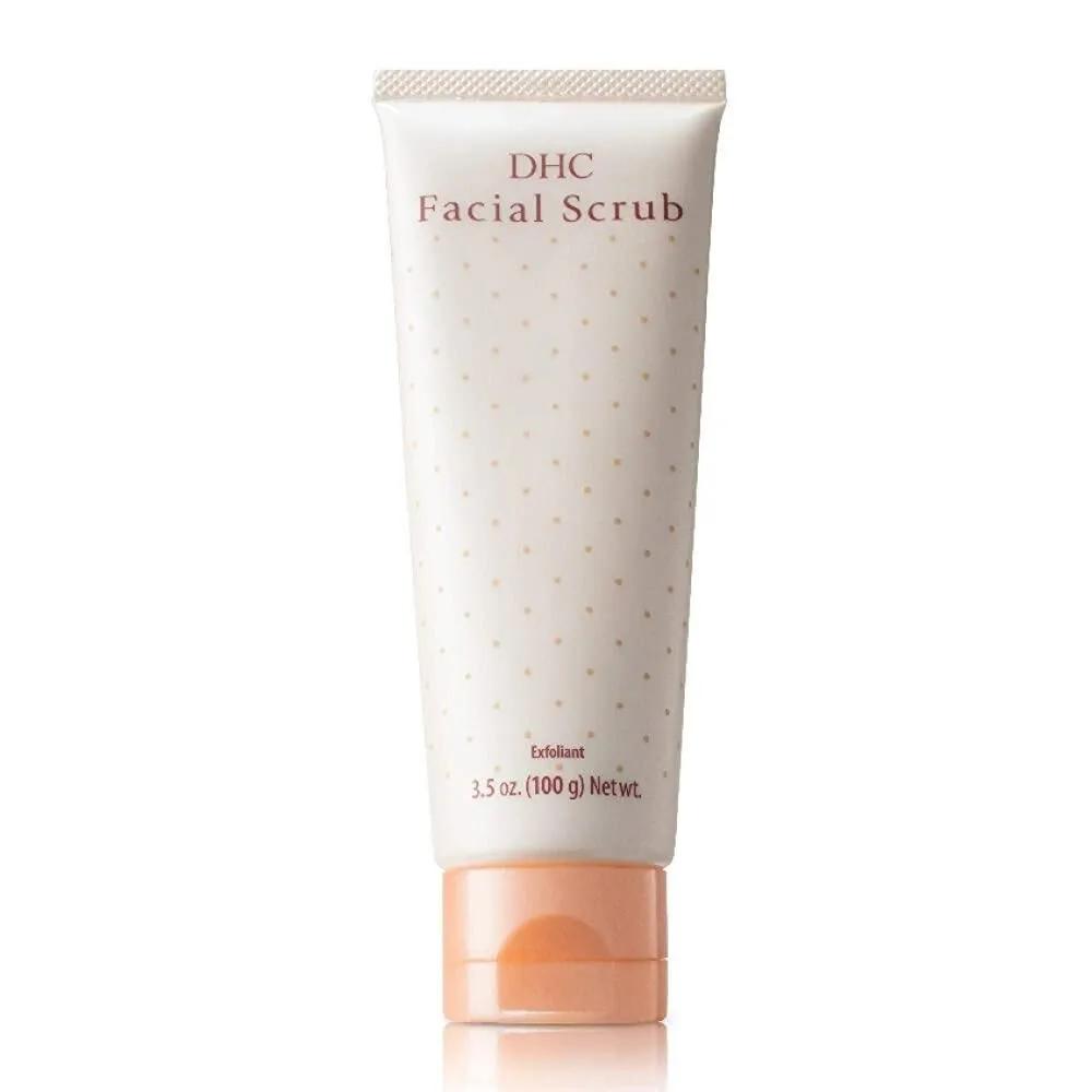 

DHC Facial Scrub 100g Gentle Exfoliation Creamy Micro-bead Free Cleanser Smooth Hydrating Clean Complex