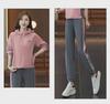 Women's Spring & Autumn Hooded Fashion Tracksuit - Stylish Contrast Color Two-Piece Suit with Sweatpants