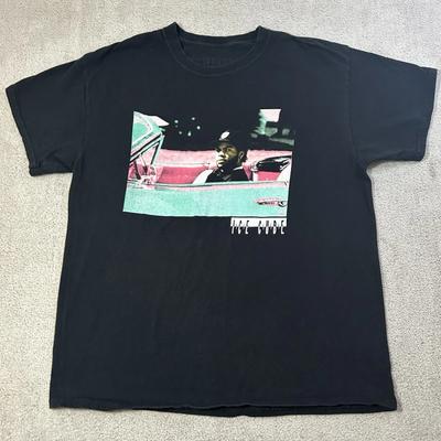 Ice Cube Graphic Rap Tee Shirt Adult Large Black Modern Screen Print