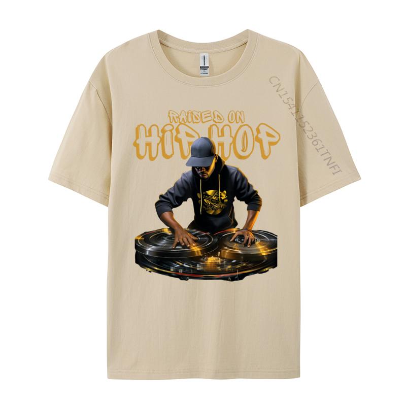Male Top Tshirts Hip Hop Dj 50th Anniversary Design Cotton Tshirt For Unisex Fashionable T Shirt Tee Shirts Printed On