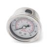 Fuel Pressure Gauge Liquid 0-160 Psi Oil Press Gauge Fuel Gauge White Face Universal 1/8 NPT