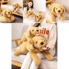 Soft And Cuddly Labrador Dog Plush Toy Realistic Stuffed Animal Pillow For Kids