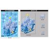 Christmas Window Stickers Winter Snowman Santa Claus Snowflake Elk Static Stickers Glass Ornaments Merry Christmas Posters