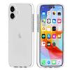For iPhone 16 Plus Case TPU+TPE Drop Protection Phone Cover Anti-Scratch Clear Back